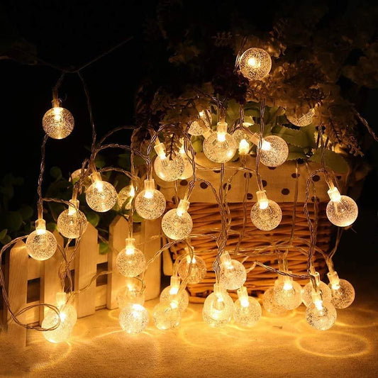 LumiLux™ | 16 LED Crystal Balls String Light