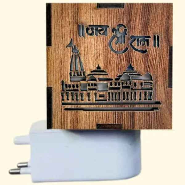 Divine Harmony™ Ayodhya Temple Aroma Lamp & Serenity Nightlight™